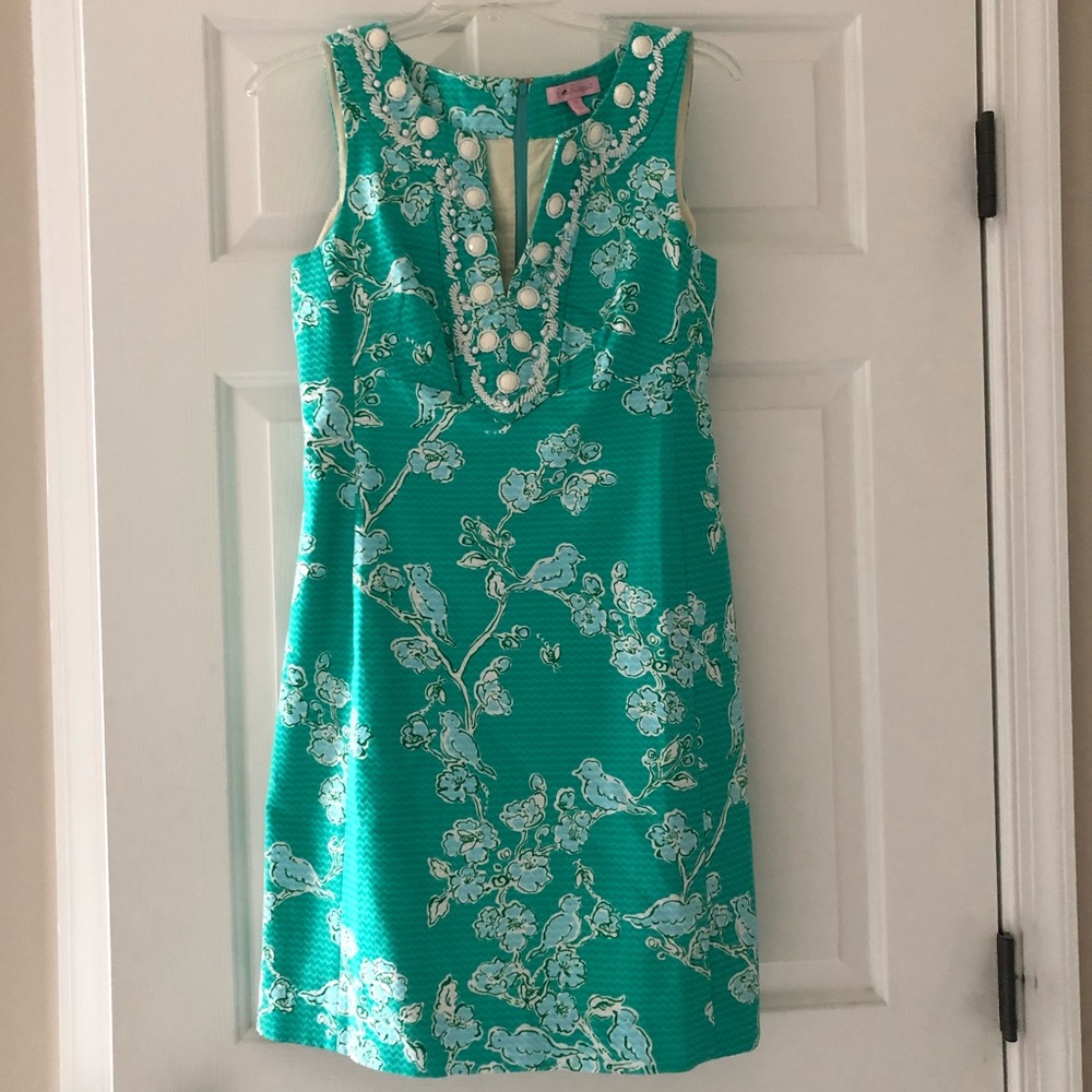 Lilly Pulitzer Birds & Bees Shift Dress
